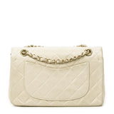 Chanel Chanel Beige 9" Small Classic Double Flap with GHW - AWC2186