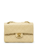 Chanel Chanel beige classic flap small - ASL1954