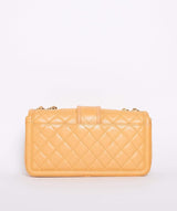 Chanel Chanel Beige Leather Quilted Flap - AWL1527