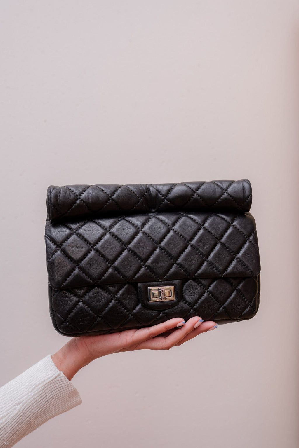 Black Chanel Paris Salzburg Clutch Bag – Designer Revival