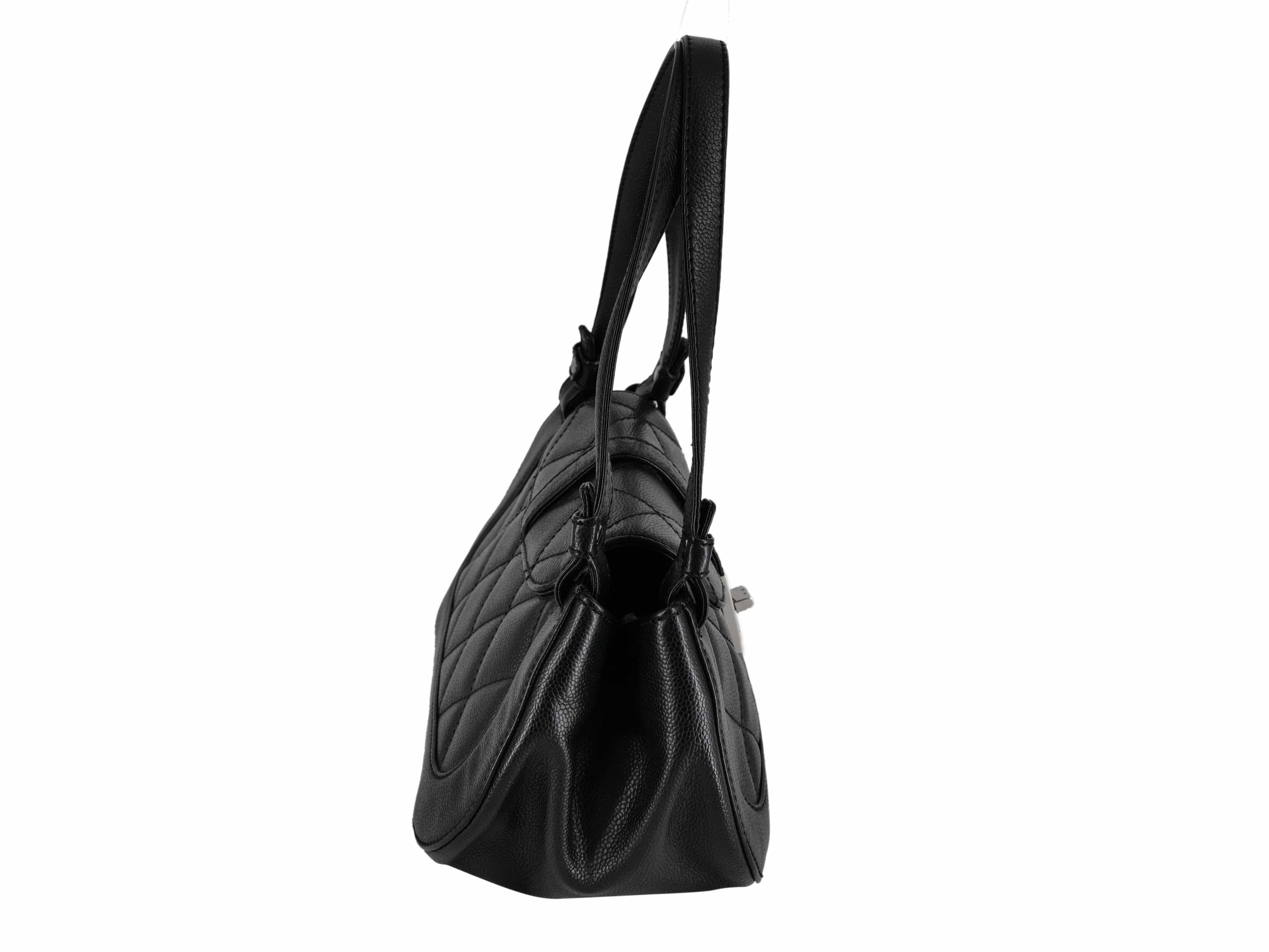 Chanel Chanel Black Caviar Handbag RJL1718