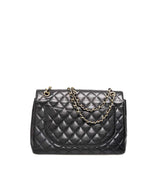 Chanel Chanel Black Caviar Jumbo Classic Flap Bag GHW - AGL1309