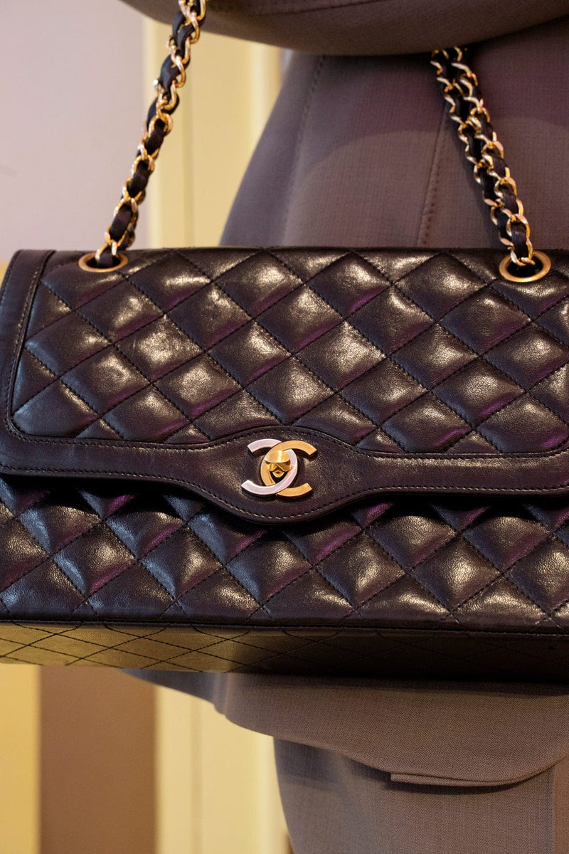Chanel Black CC Paris Double Flap Bag - AWL2162 – LuxuryPromise