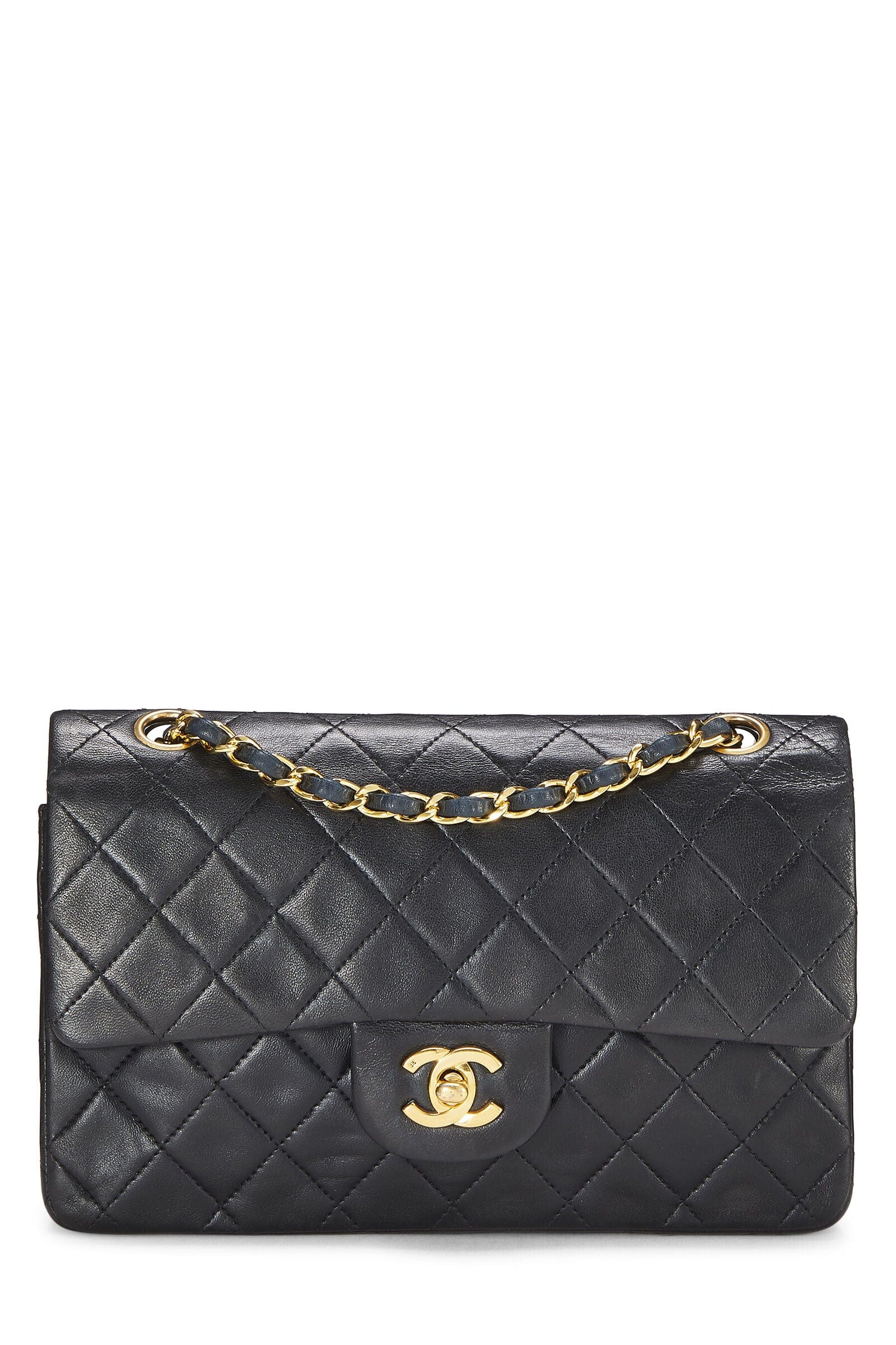Chanel Chanel Black Lambskin 2.55 9" Q6B0101IK1766