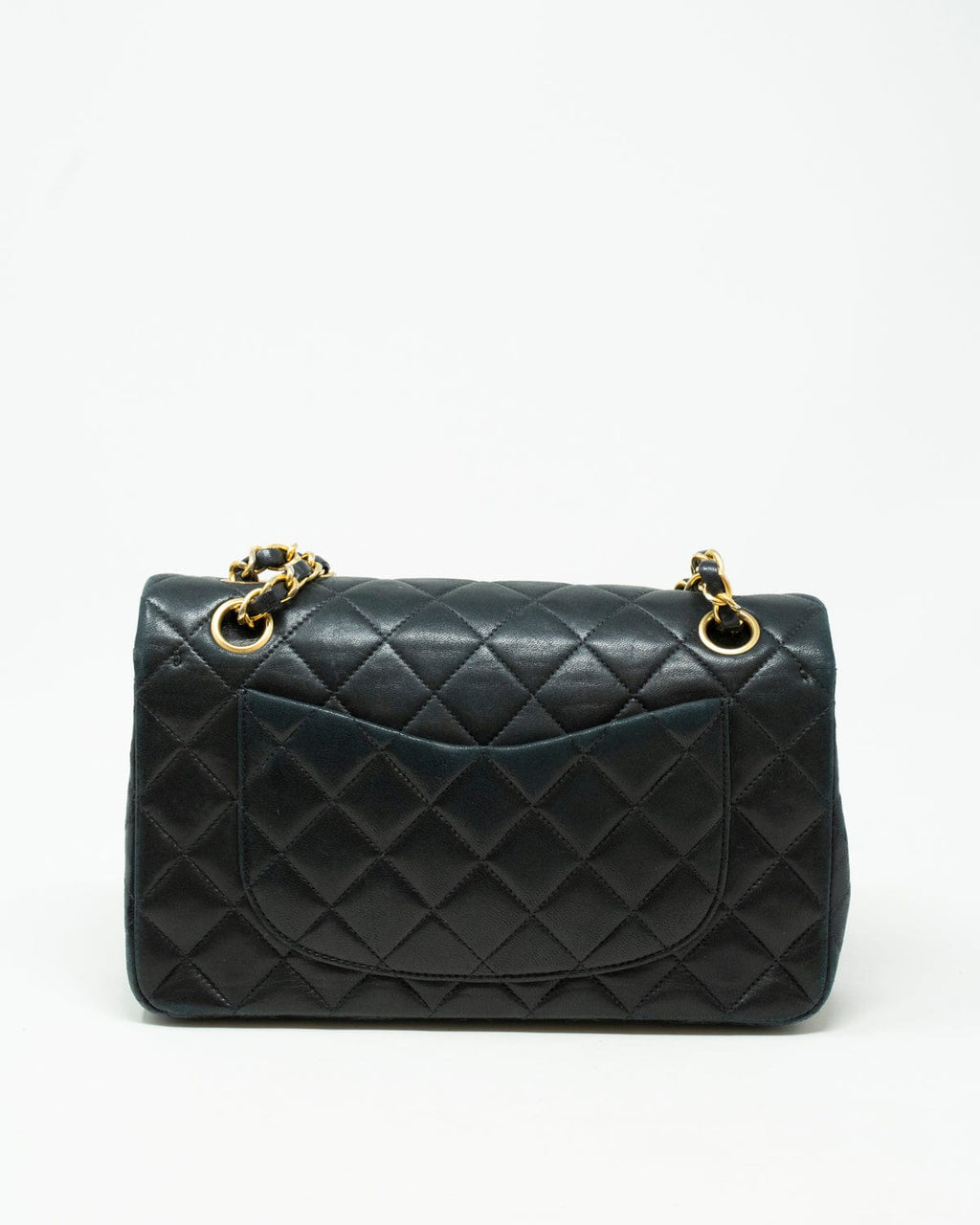 Chanel Black Lambskin 9 inch Classic Flap Bag GHW - AGL1787 – LuxuryPromise