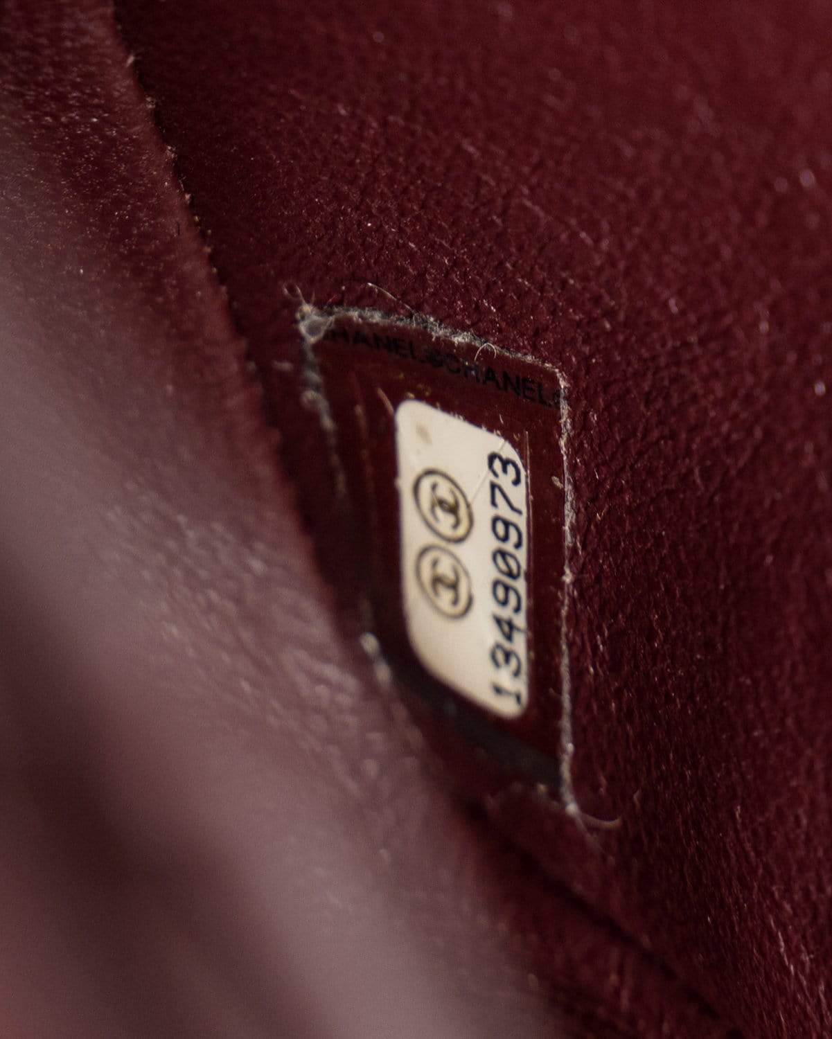 Chanel Chanel Black Lambskin Leather Medium Classic Double Flap Bag - AGL1442