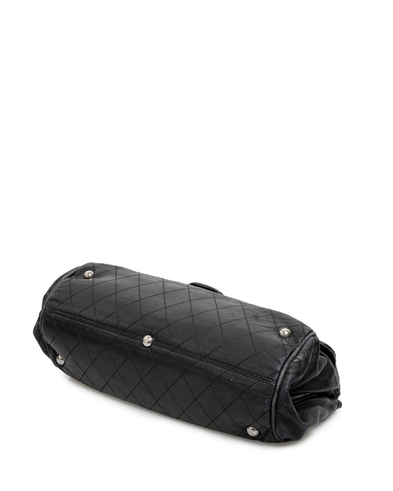 Chanel Black Lambskin Soft Flap Ritz Bag Large PHW - AGL1472 – LuxuryPromise