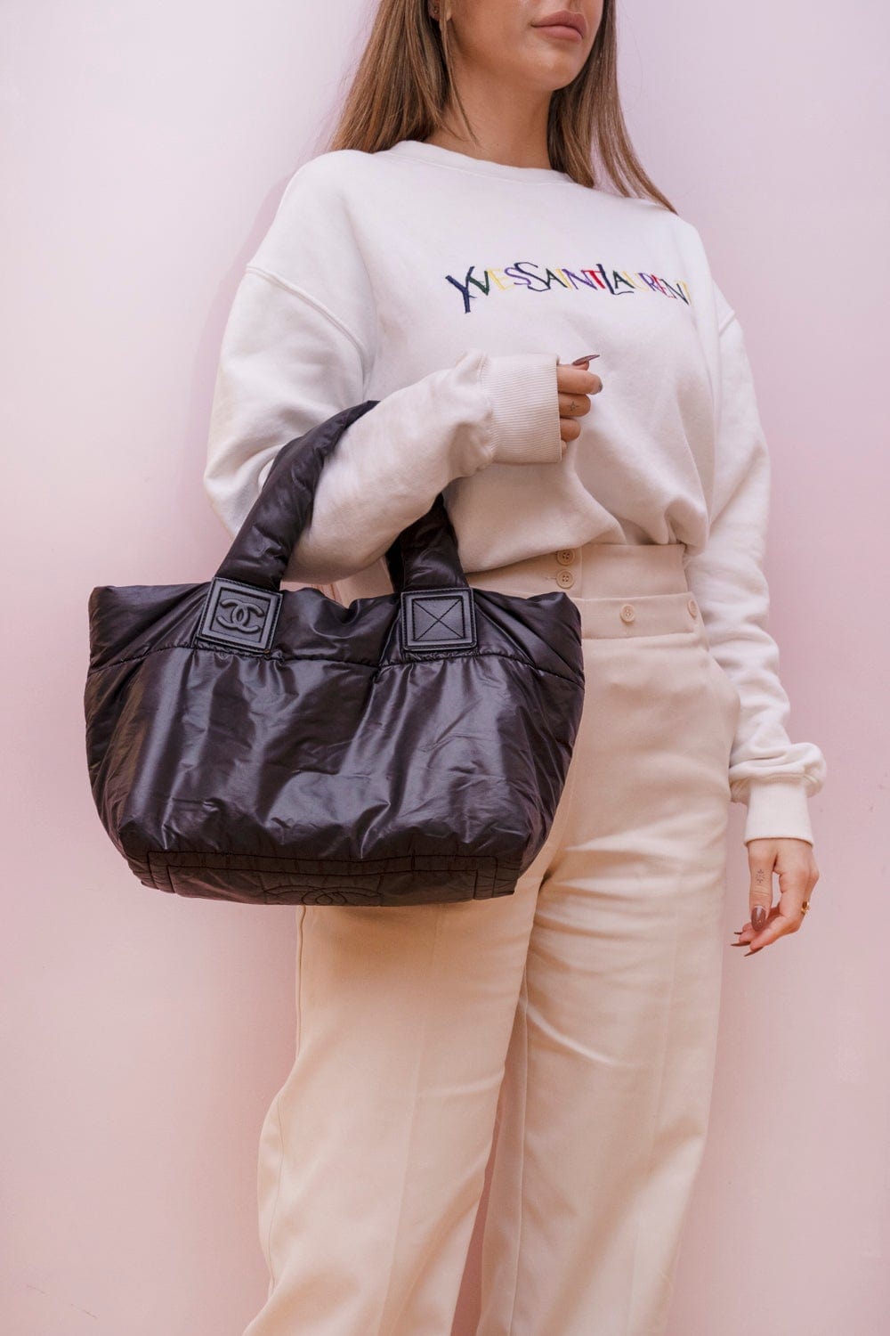 Chanel Black Small Nylon Cocoon Bag - ASL2381 – LuxuryPromise