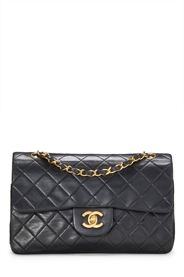 Chanel Chanel Blk Lambskin 2.55 9" Q6B0101IK1713