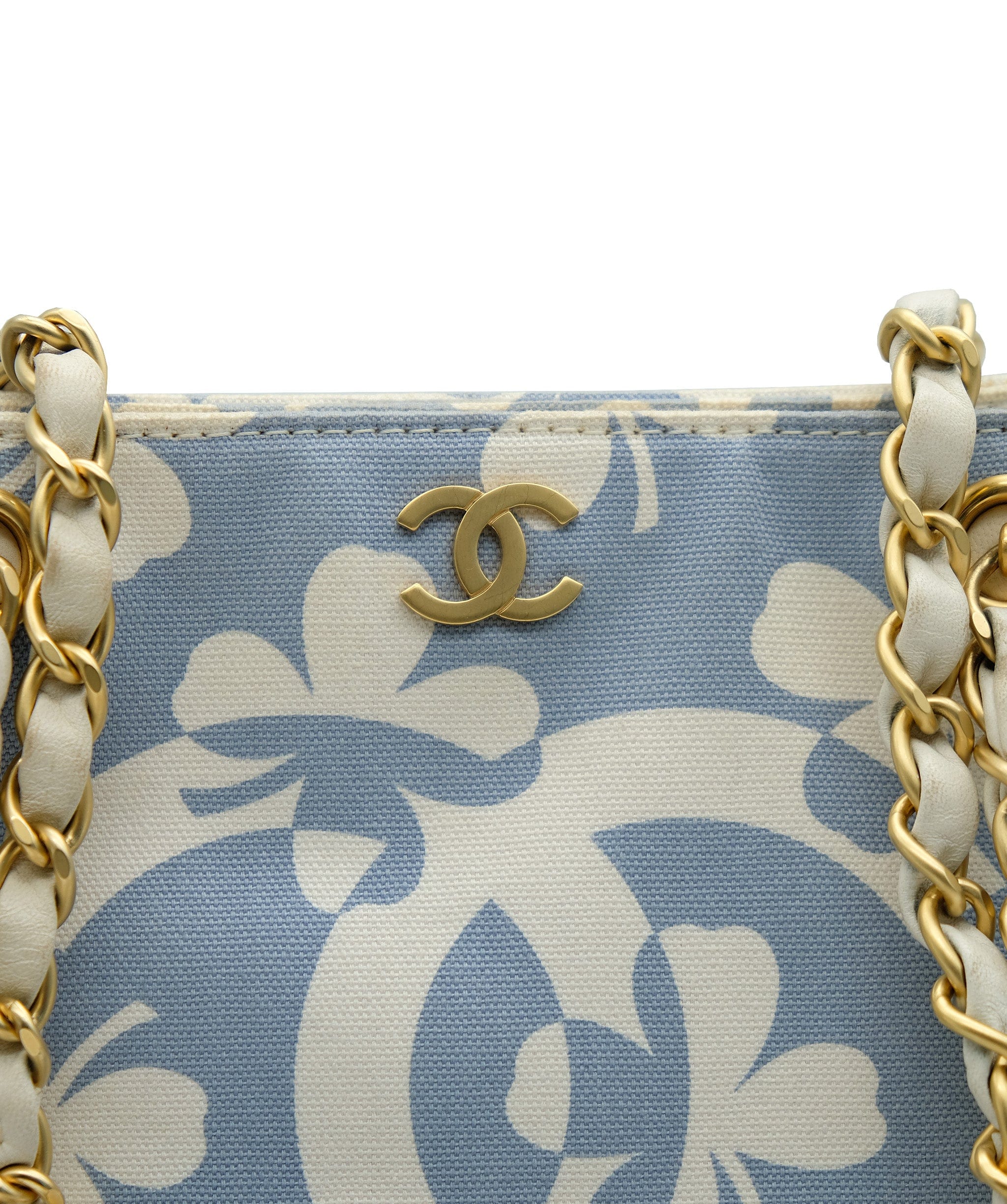 Chanel Chanel Blue Canvas Tote RJC1811