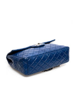 Chanel Chanel Blue Lambskin Jumbo Classic Flap Bag PHW - AGL1358