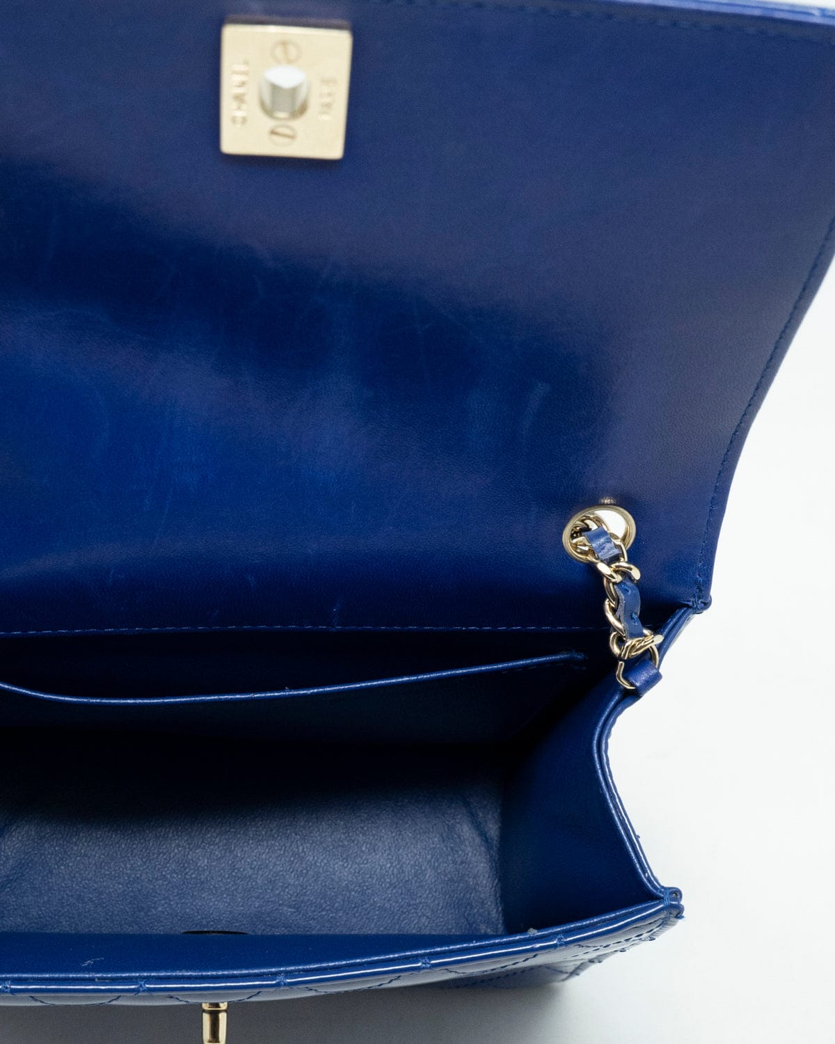Chanel Chanel Blue Square WOC Crossbody Bag - AWL2649