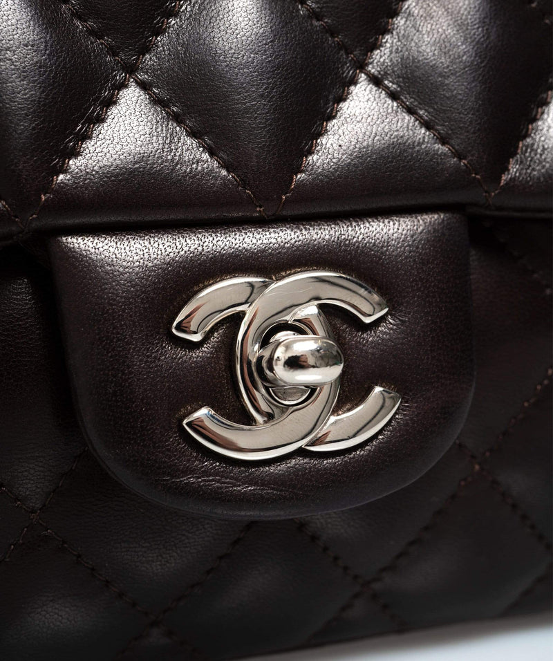 Chanel Classic Medium Flap in Baby Pink Lambskin with Silver Hardware - SOLD