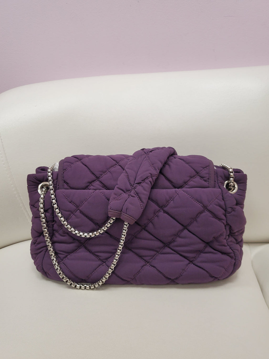 Chanel Bubble Quilted Flap Purple SYC1037 – LuxuryPromise