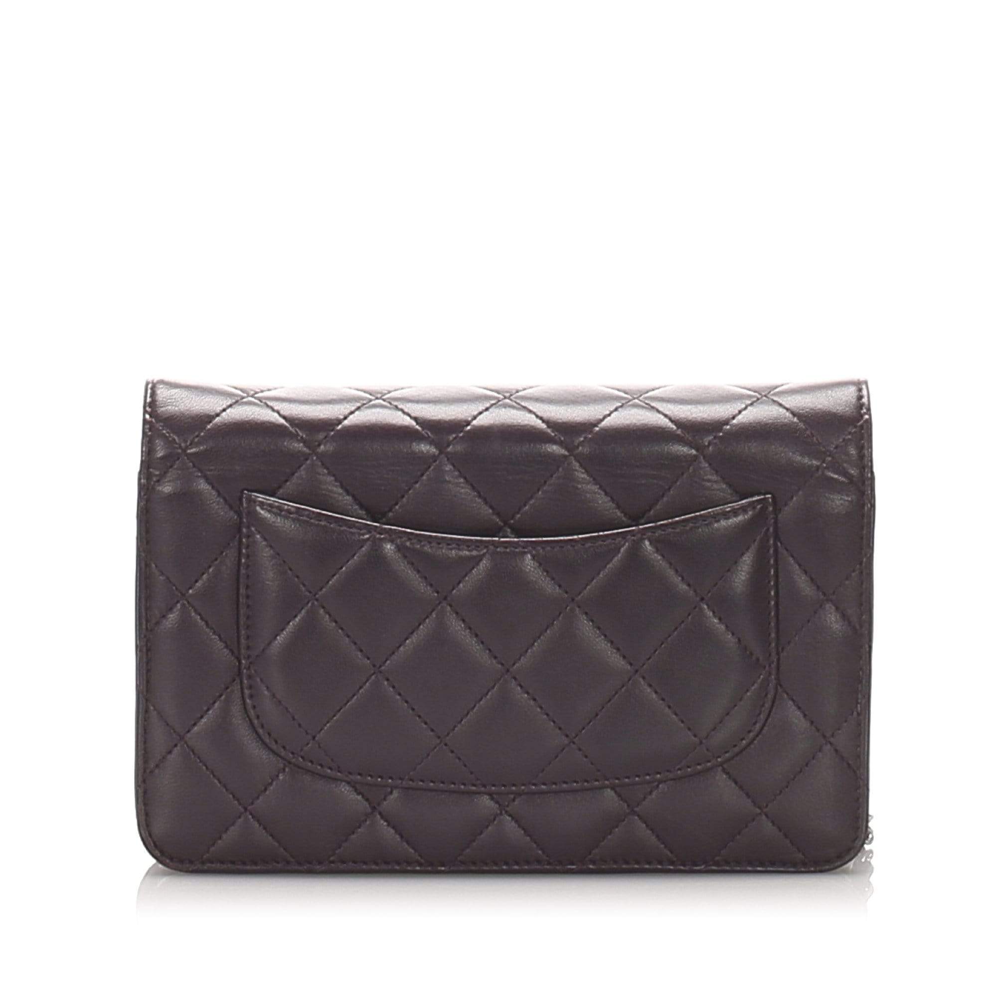 Chanel Chanel Burgundy Classic WOC - AWL1036