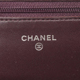 Chanel Chanel Burgundy Classic WOC - AWL1036