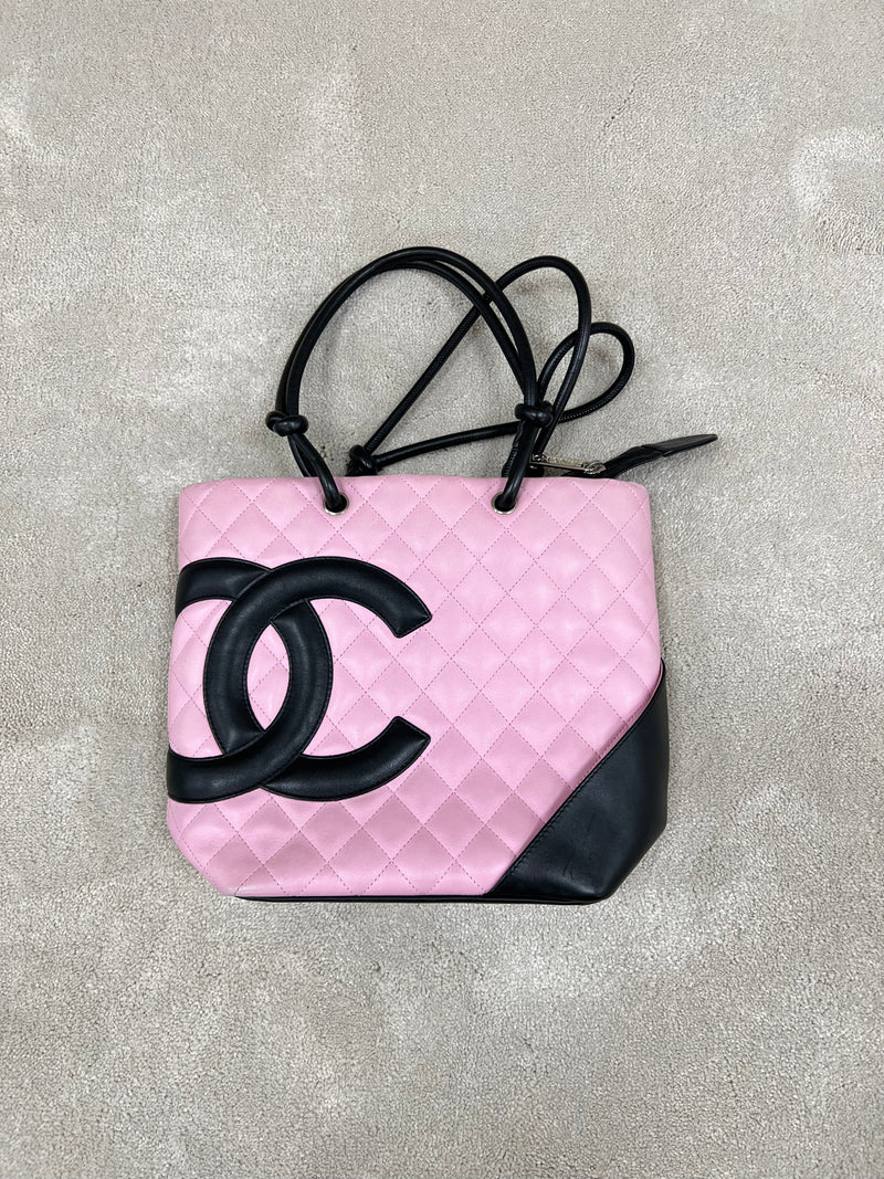 Chanel 1997 Logo Zipper Tote Bag