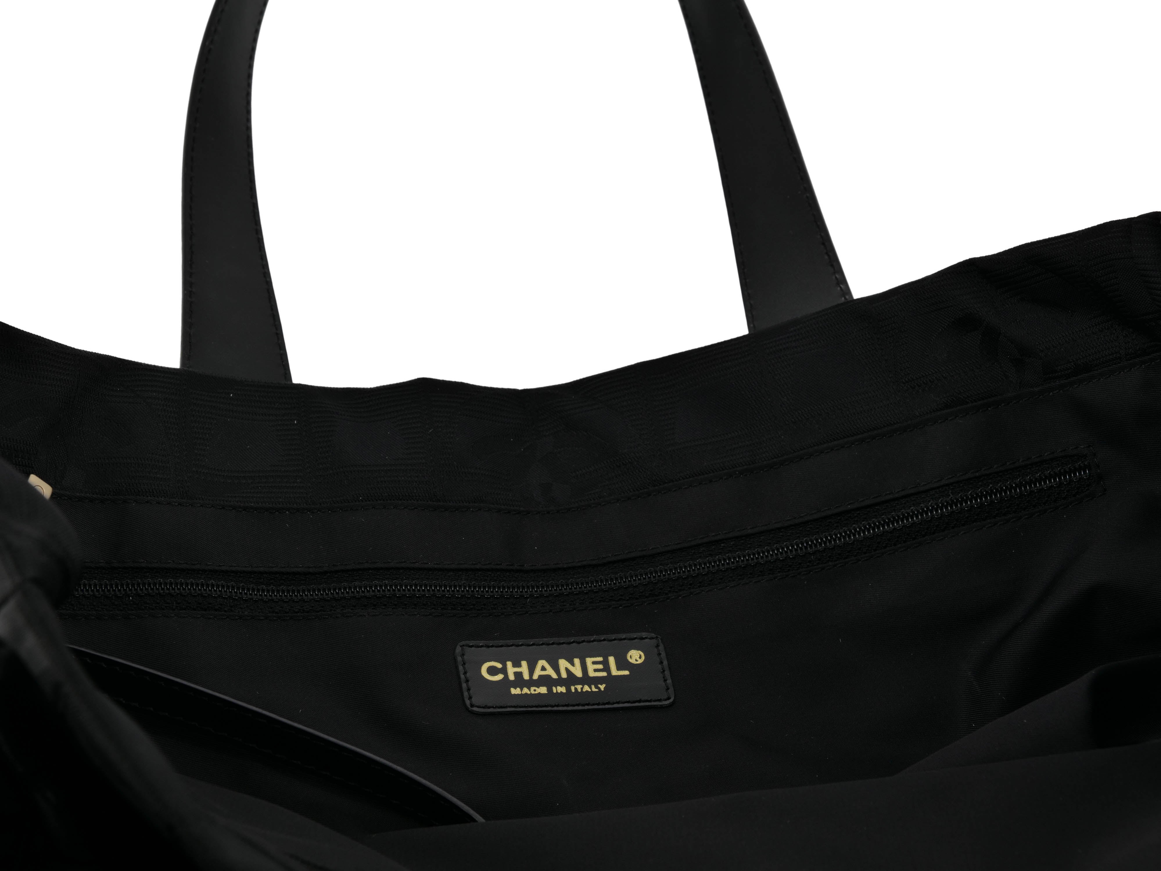 Chanel Chanel Canvas Travel Line Tote Bag ASL3267