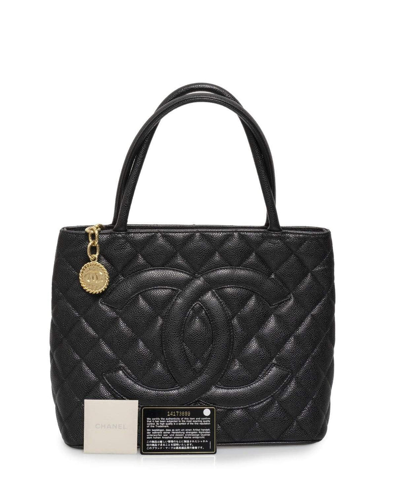 Chanel Chanel Caviar Medallion Tote Bag - ADL1538
