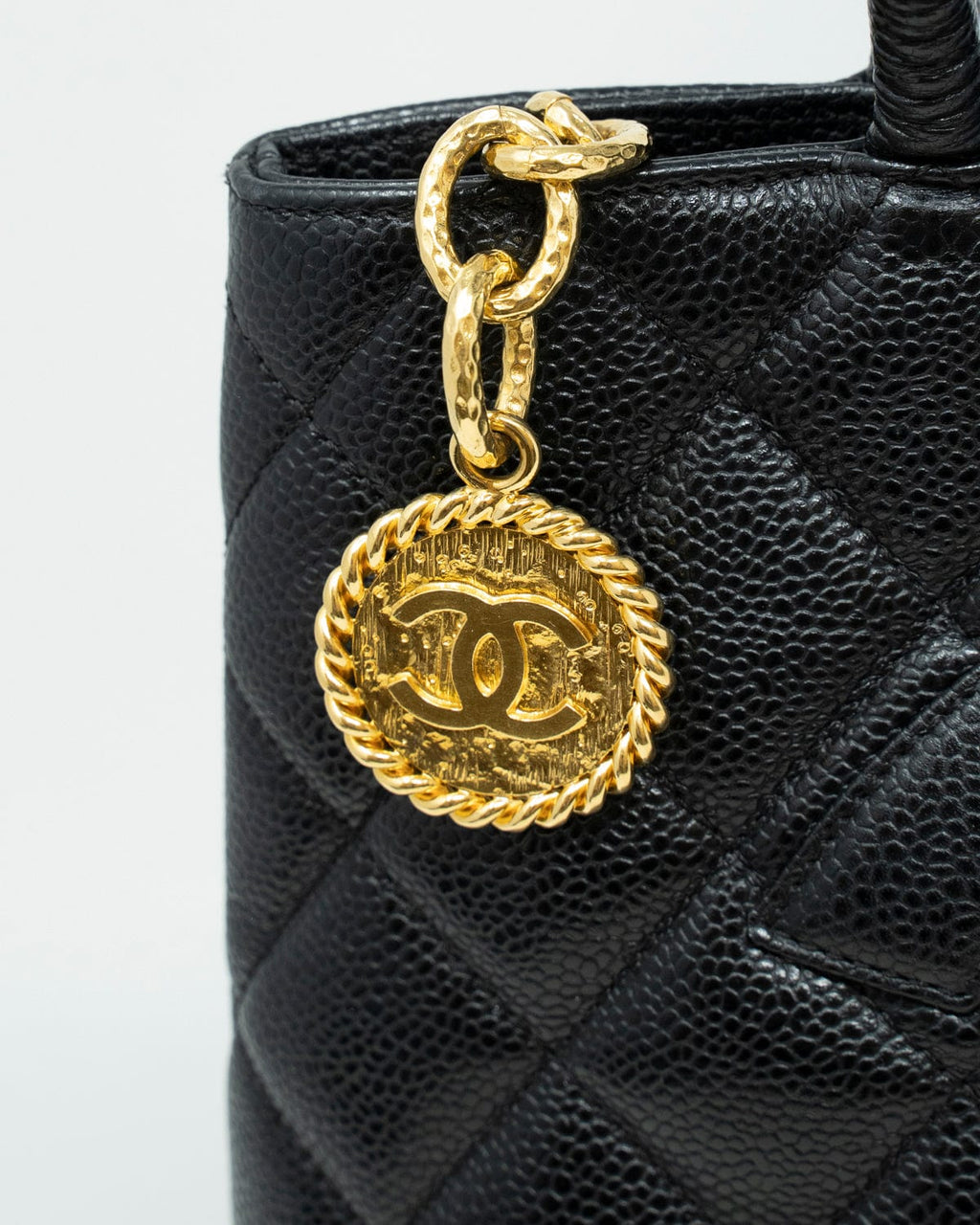 Chanel Medallion Tote Black Caviar ASL2917 – LuxuryPromise