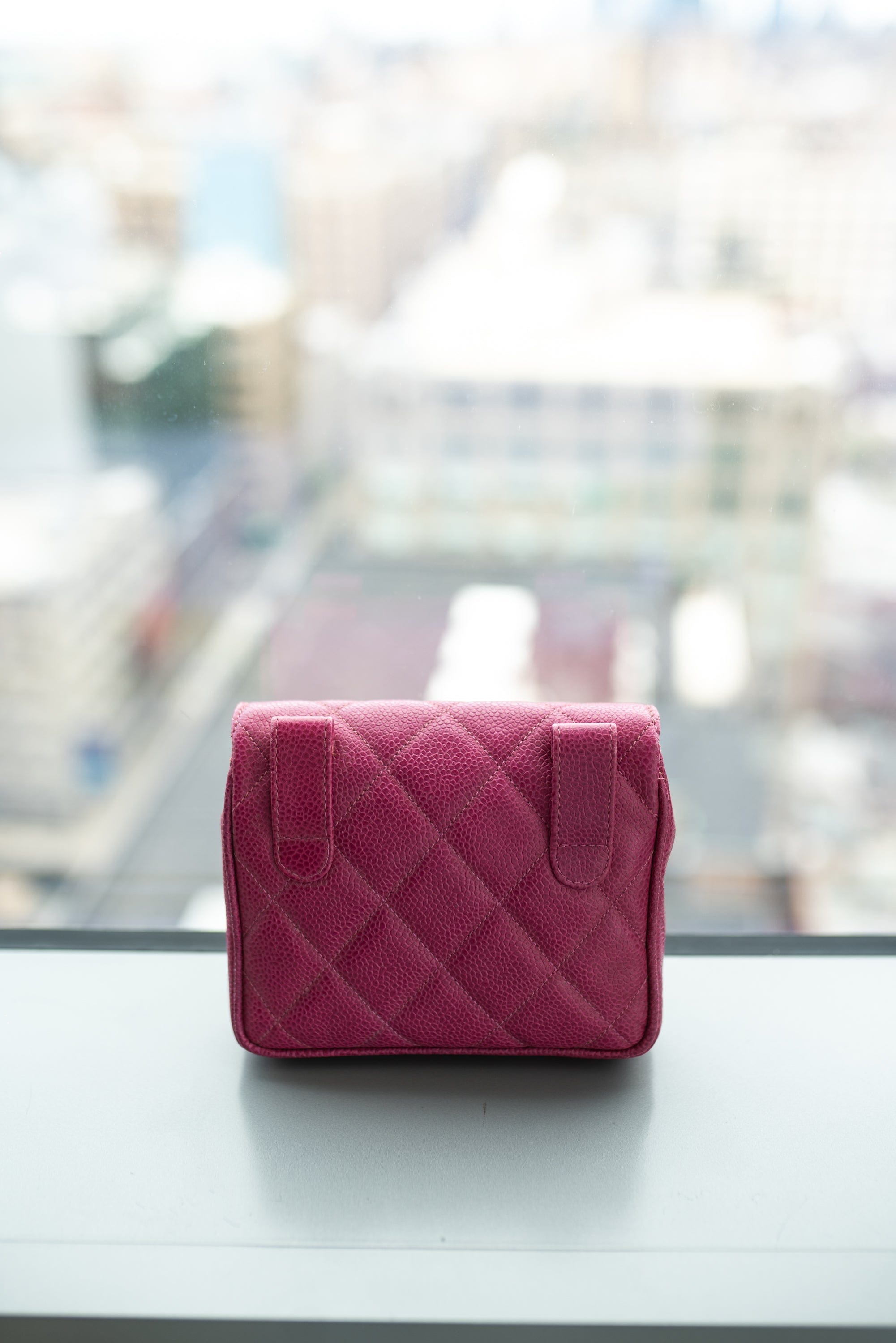 Chanel Chanel Caviar Waist Bag  Pink Belt Bag PXL1268