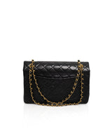 Chanel Chanel CC Matelasse Vintage Classic Single Flap bag with Matching Pouch - ASL1512