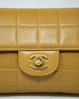 Chanel Chanel chocolate  Bar Beige Bag - ADL1942