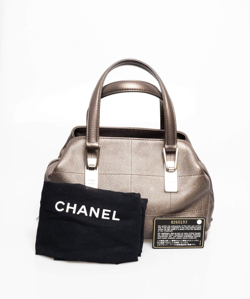 Chanel Chanel Chocolate Bar Grained Leather Bag - ADL1463