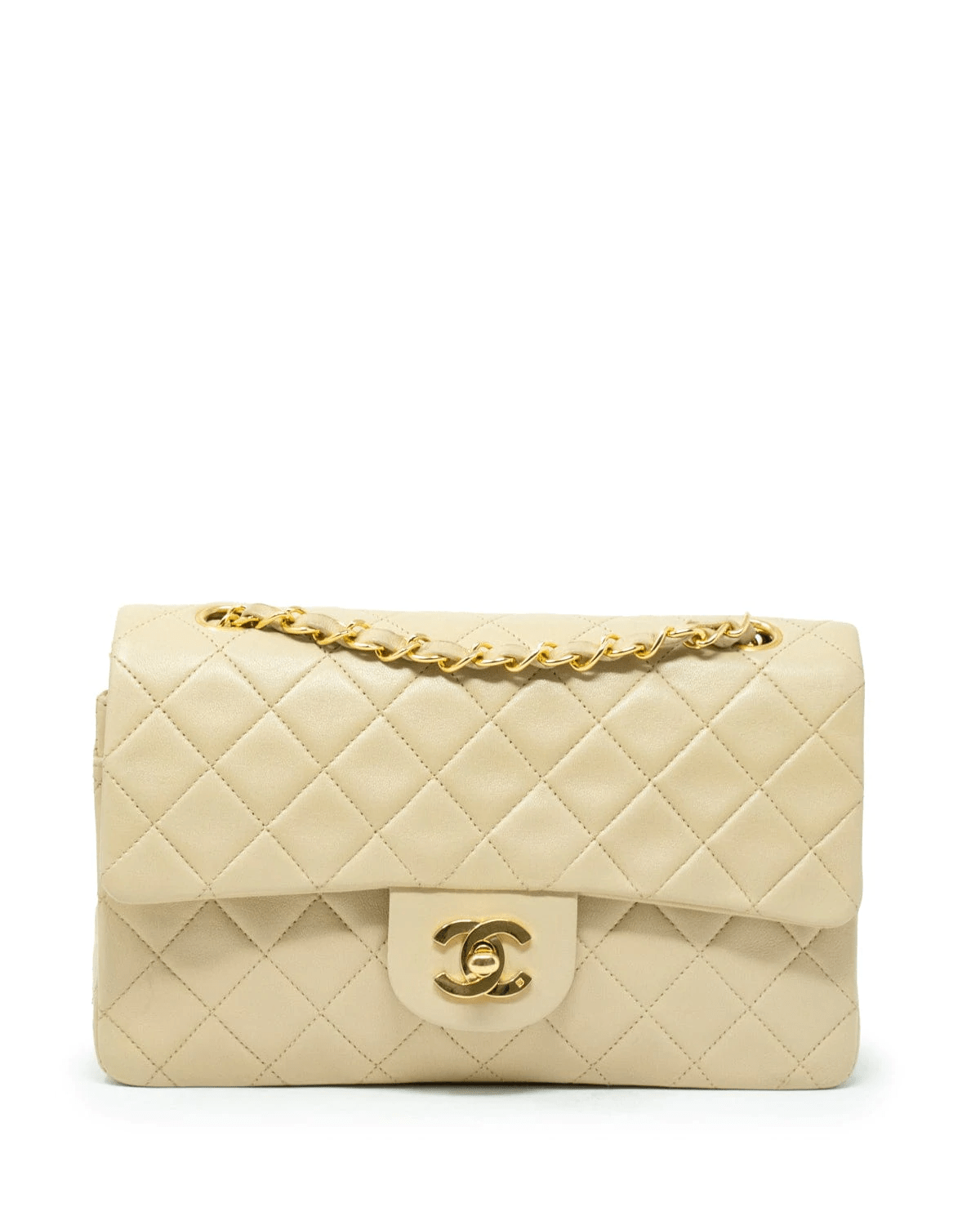 Chanel Chanel Classic Double Flap 10" Medium Chain Shoulder Bag - ASL1857