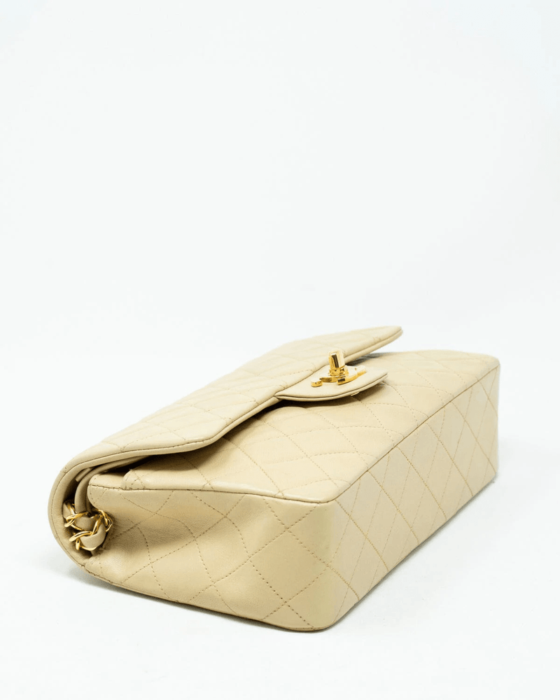 Chanel double top strap bag