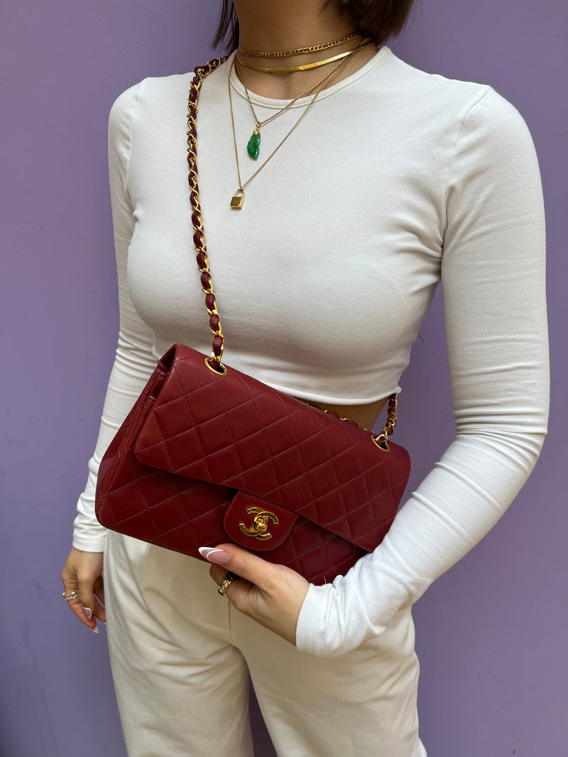 Chanel Classic Double Flap Small Chain Shoulder Bag ASL3137 – LuxuryPromise