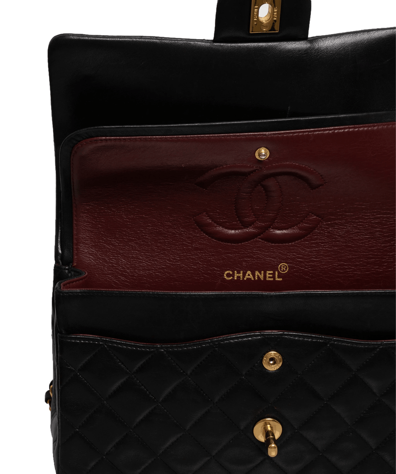 Chanel Chanel Classic Flap 10" Black GHW