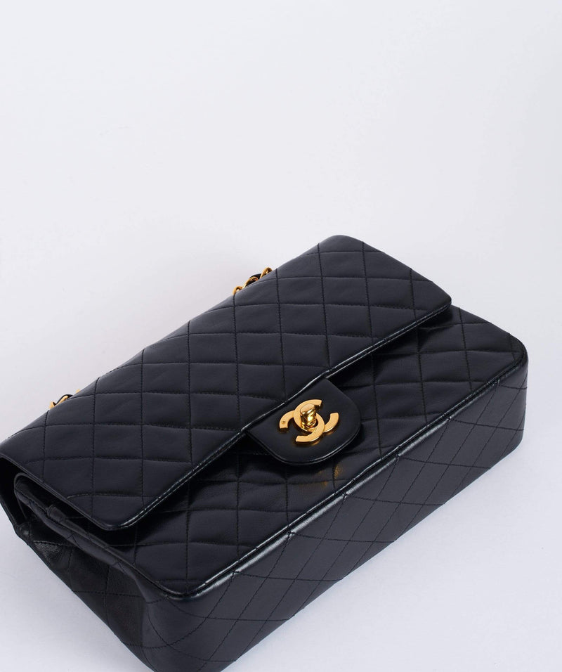 Chanel Chanel Classic Flap 10" Black GHW RJL1206