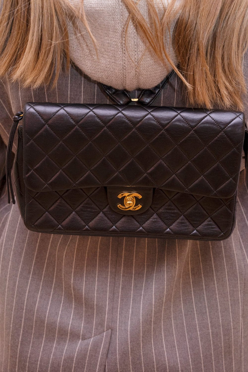 Chanel classic sale backpack