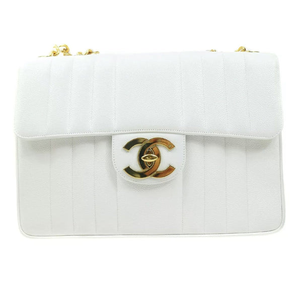Timeless/classique crossbody bag Chanel White in Plastic - 20046180