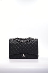 Chanel Chanel Classic Maxi Black Caviar SKL1225