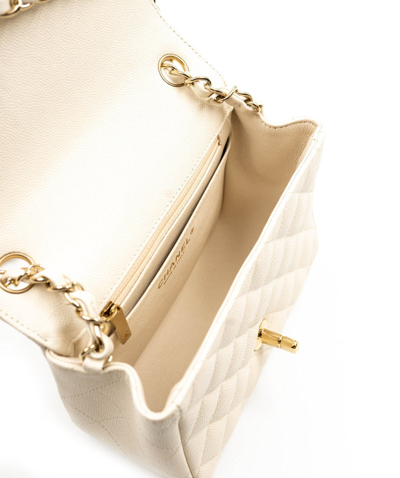 white chanel flap bag with top handle leather