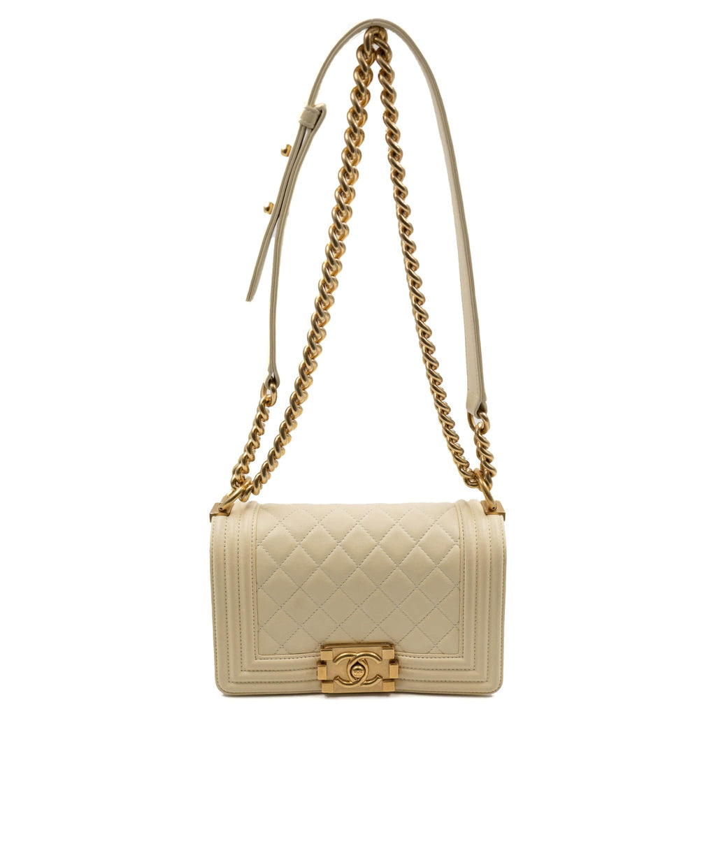 Chanel cream boy bag ALL0102 – LuxuryPromise