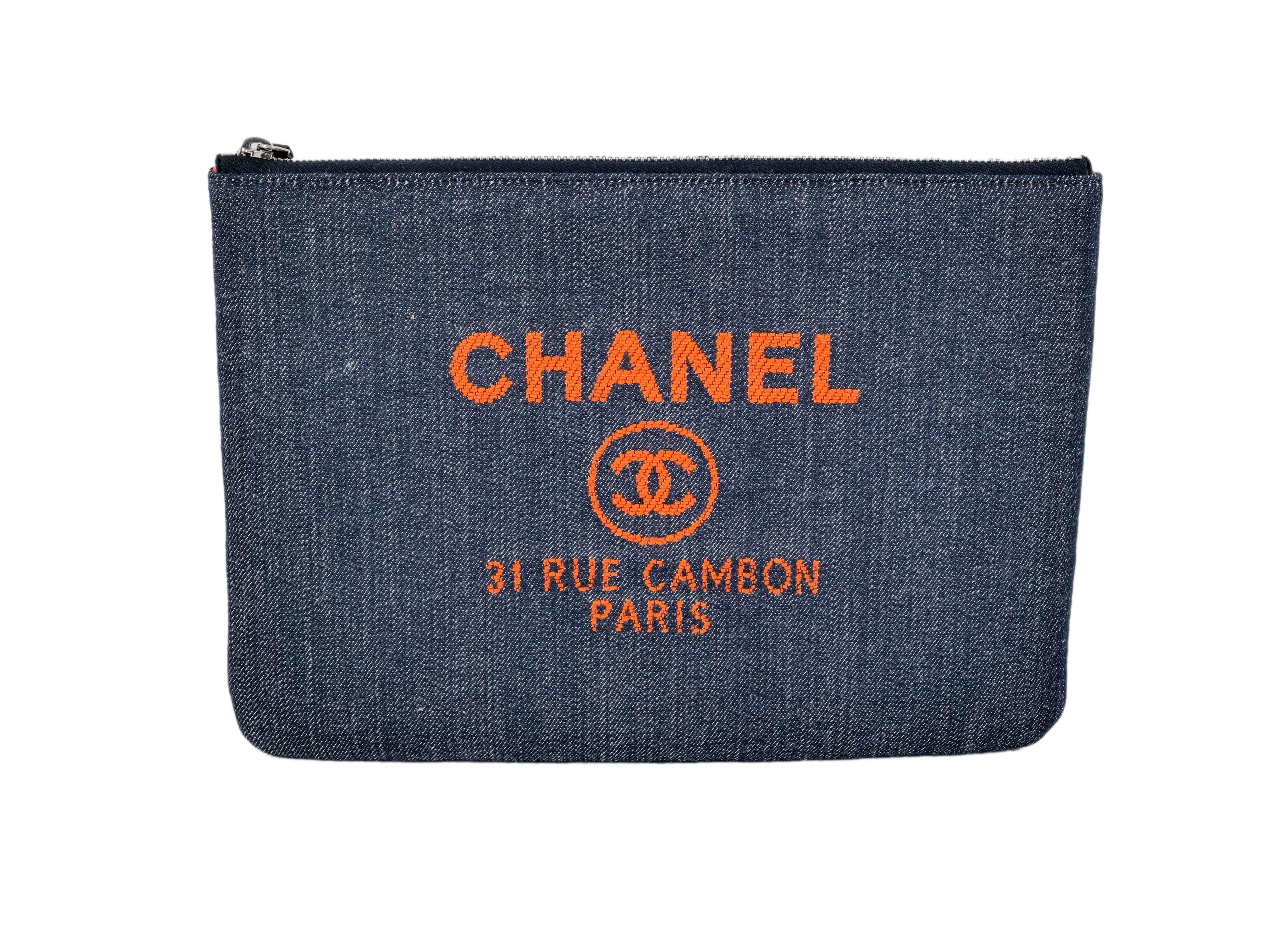 Chanel Chanel Deauville Clutch RJL1795