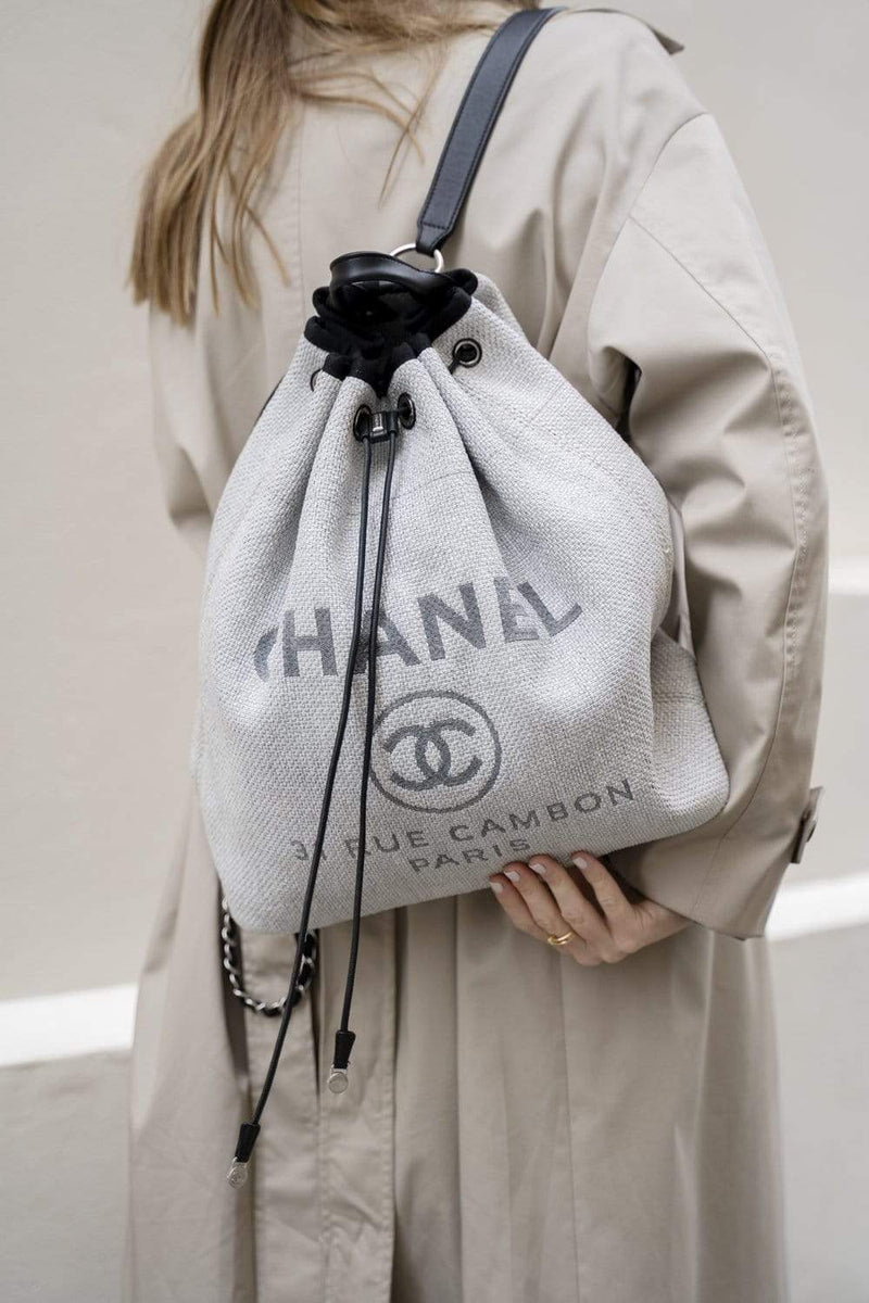 CHANEL, Bags, Chanel Deauville Backpack