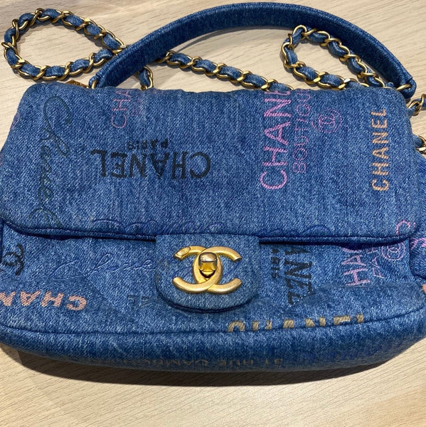 Chanel jeans bag 2020 hot sale