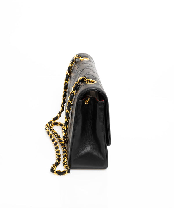 Chanel Chanel Diana Flap black lambskin bag - ASL1686