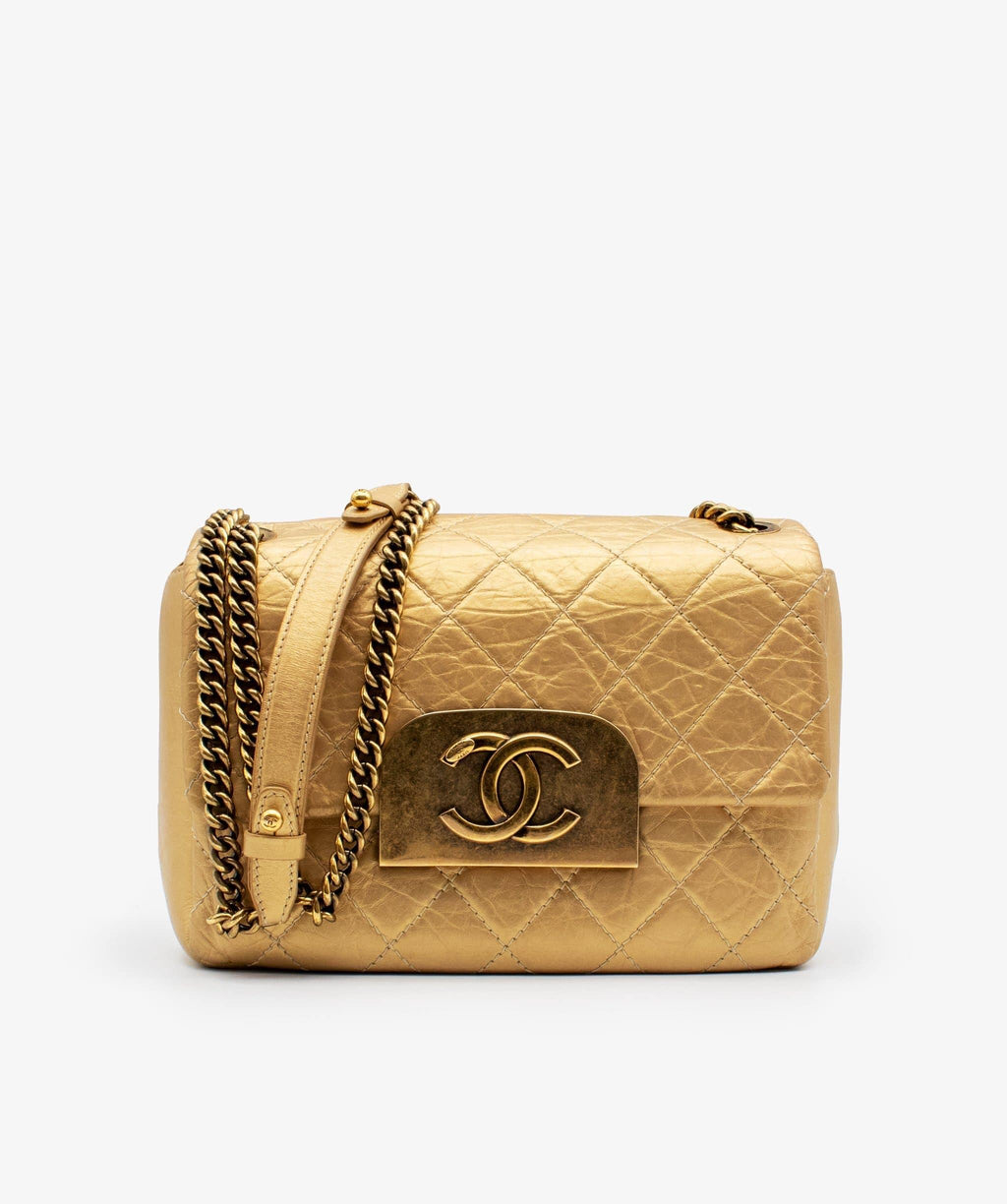 Chanel gold clearance bag