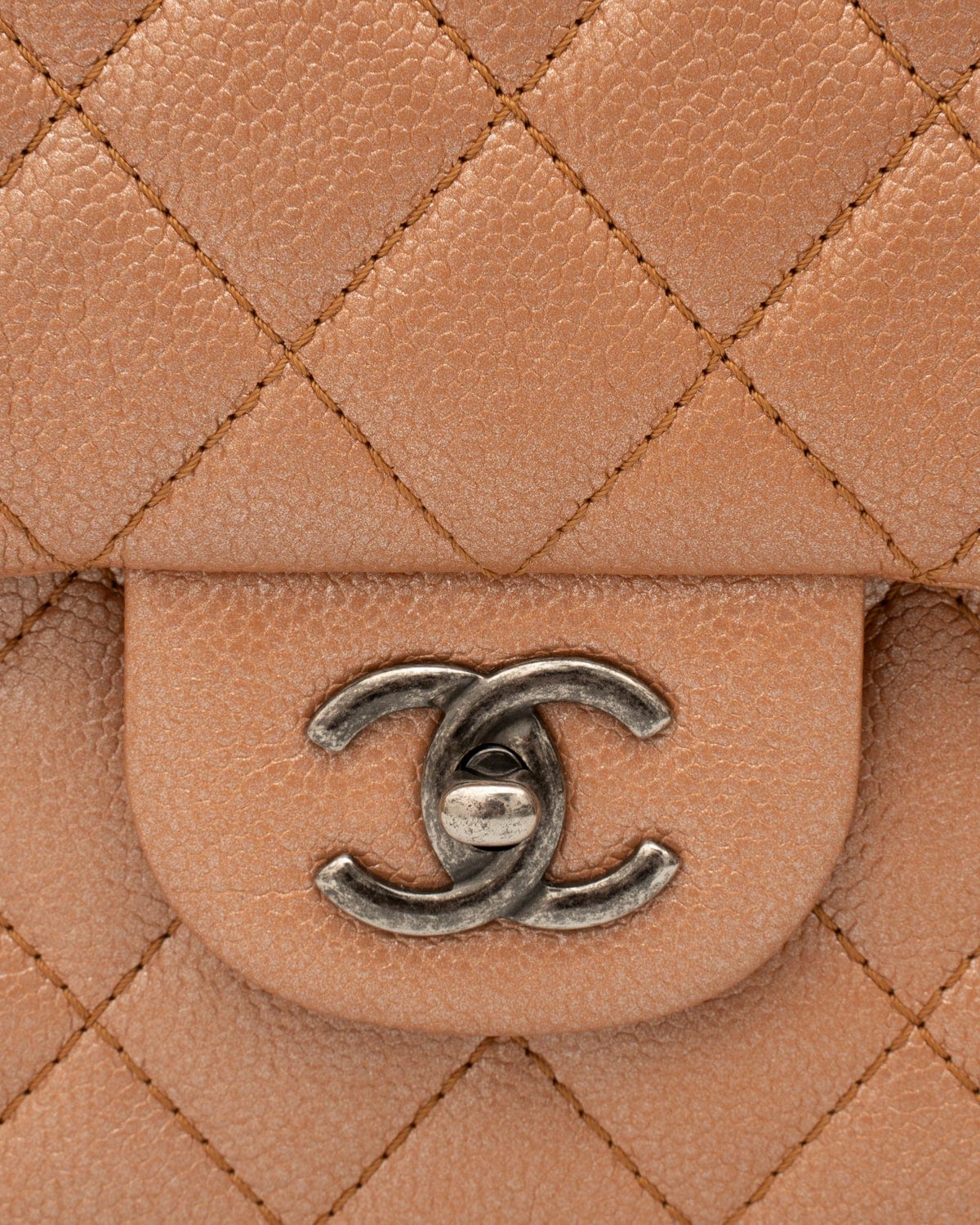 Chanel Chanel Gold Iridescent Classic Jumbo Double Flap - ASL2013