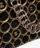 Chanel Chanel Gold ring CC Looped Cord Detail Shoulder Bag - ASL1529