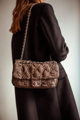 Chanel Chanel grey puff bag ASC1067