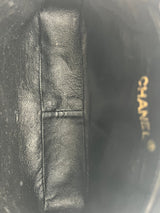 Chanel Chanel Grey Wool CC Diamond Crossbody Bag UIL1065
