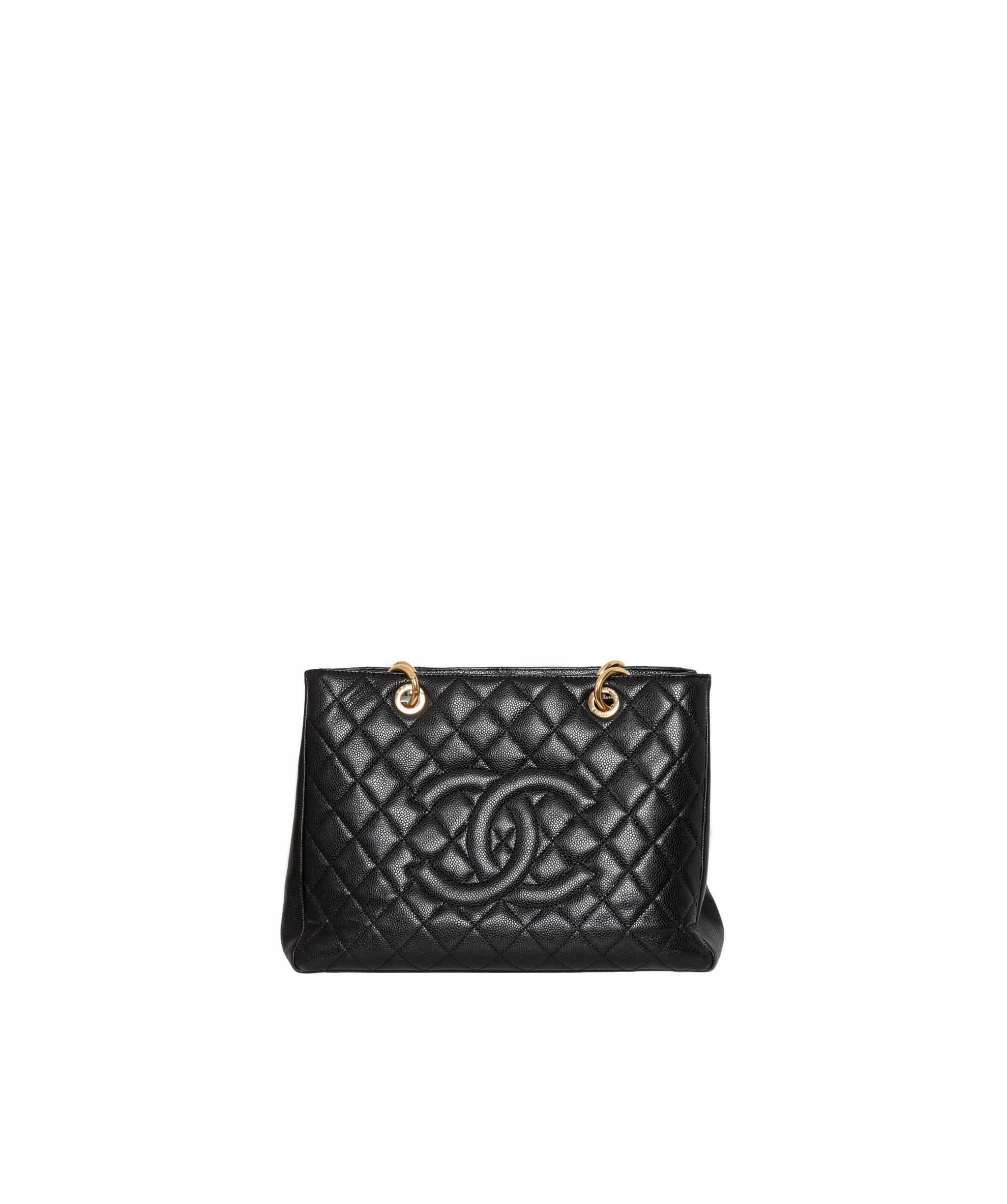 Chanel Chanel GST Black Caviar GHW- ASL1125