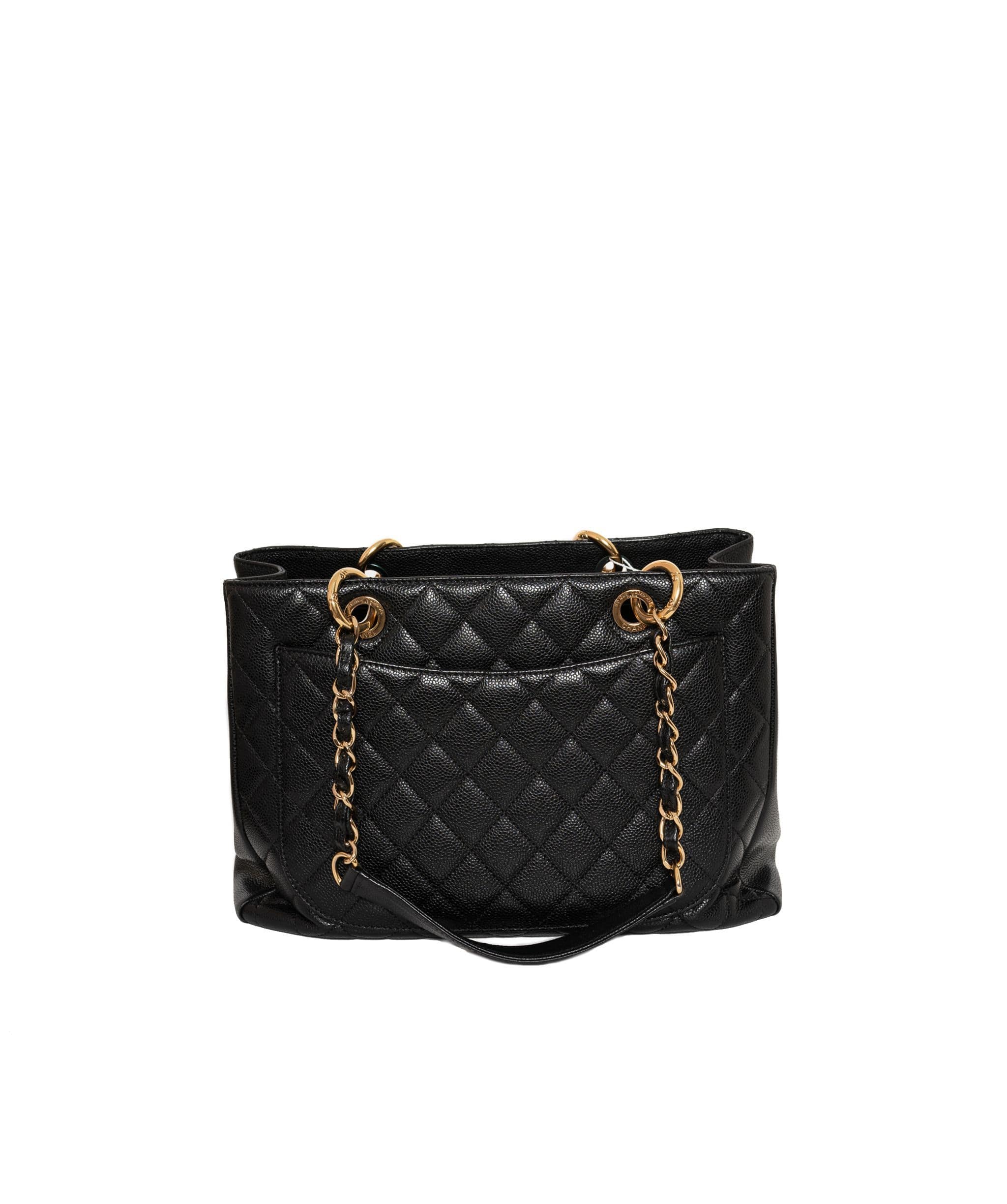 Chanel Chanel GST Black Caviar GHW- ASL1125