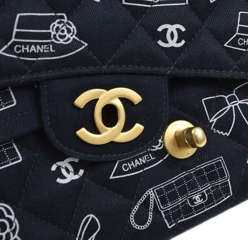 Chanel Chanel Icon medium classic flap shoulder Bag Vintage - ASL1680